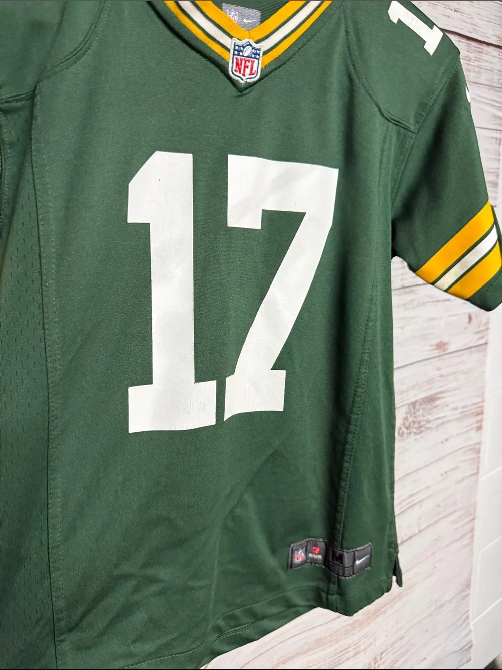 NFL Youth Green Bay Packers Jersey Davante Adams 17 Nike